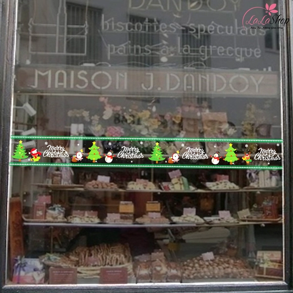 Decal Trang Trí Noel Bộ Sưu Tập Giáng Sinh Và Merry Christmas