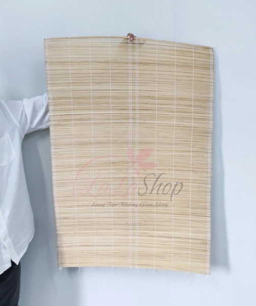 Mành Tăm Tre Làm Tiểu Cảnh Trang Trí Tết