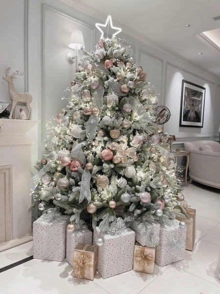 Đèn pháo hoa 3 tầng 5m trang trí ngoài trời siêu đep