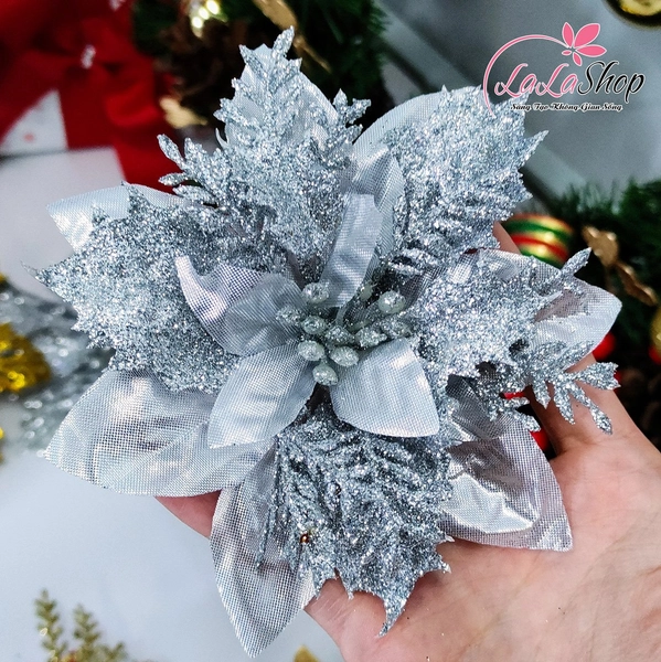 Hoa trạng nguyên size trung trang trí Noel