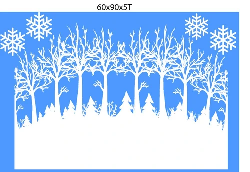 Decal trang trí noel combo tuần lộc may mắn