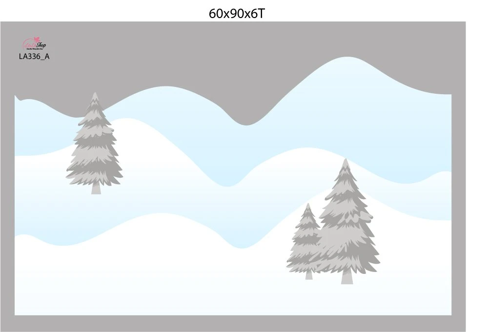 Combo Decal Trang Trí Noel Ông Già Noel Và Những Người Bạn Vui Vẻ Mẫu 3