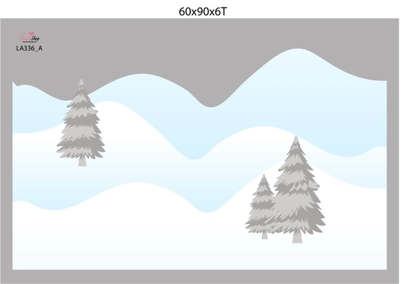 Combo Decal Trang Trí Noel Ông Già Noel Và Những Người Bạn Vui Vẻ Mẫu 3