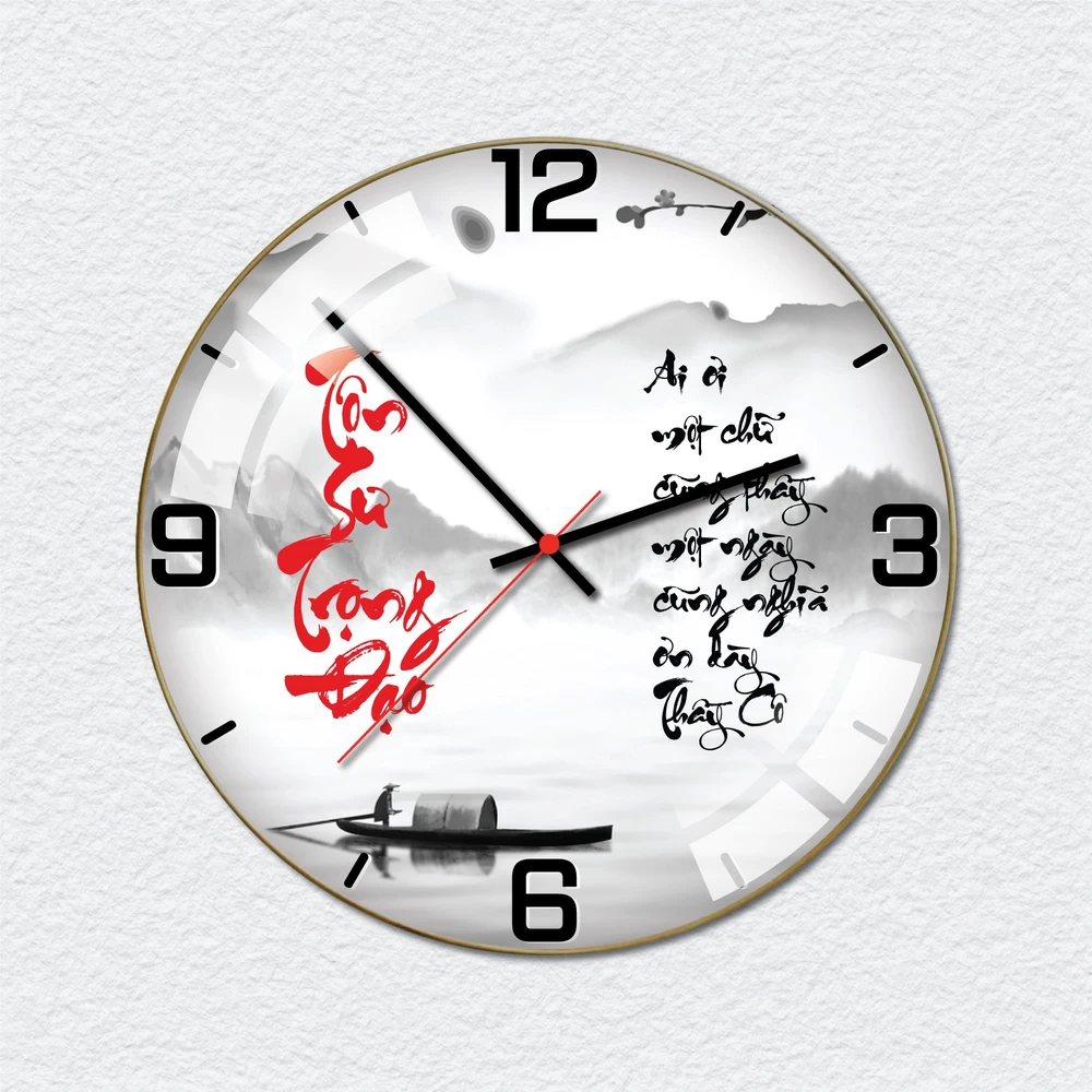 Đồng Hồ Vintage Tôn Sư Trọng Đạo Mẫu 2