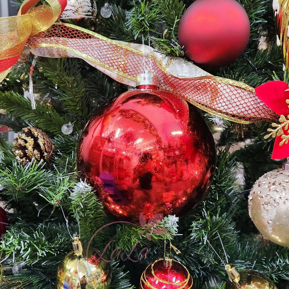 Châu Bóng 16cm Trang Trí Cây Thông Noel