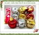 Combo 6 quả châu táo 6cm trang trí cây thông noel