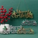 Bảng treo chữ Merry Christmas trang trí noel mẫu 2 nhiều kích thước