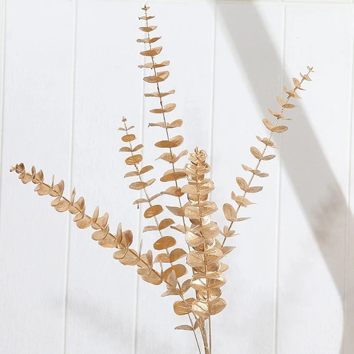 Lá táo mạ vàng trang trí