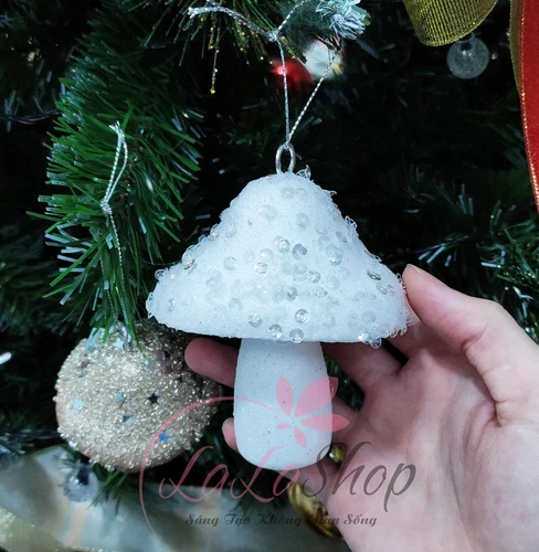 Cây nấm giáng sinh trang trí noel
