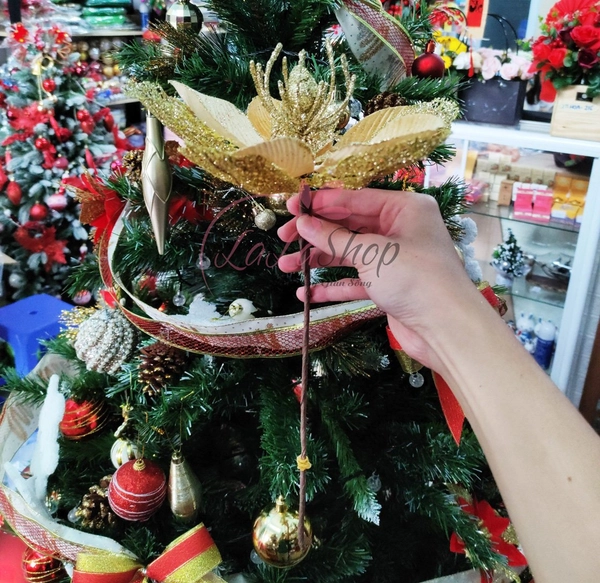 Cành Hoa Trạng Nguyên Size Lớn Trang Trí Noel