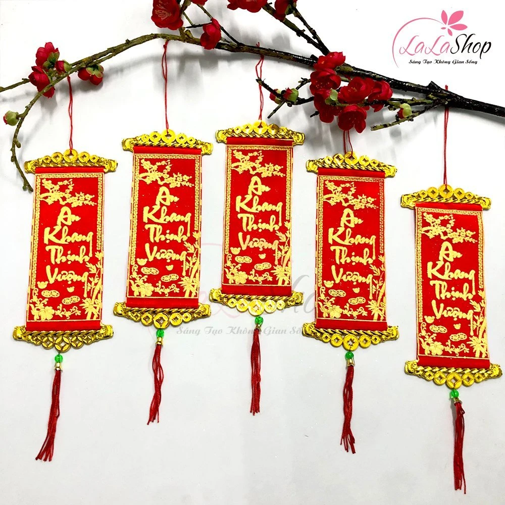 Liễn Treo Tết An Khang Thịnh Vượng