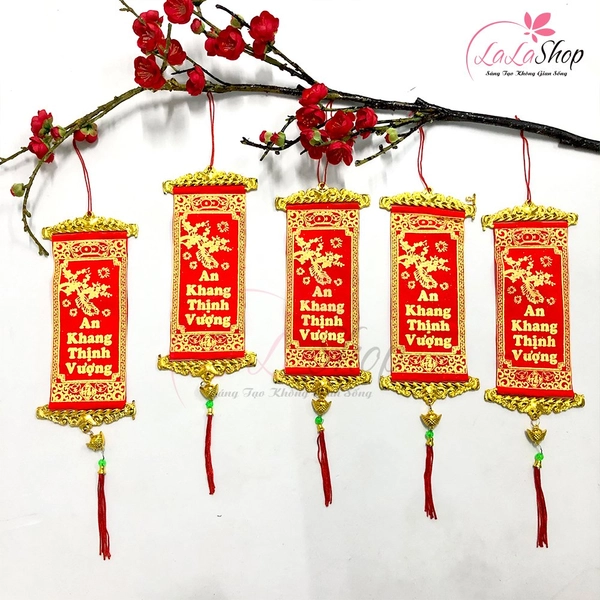 5 Liễn Treo Tết An Khang Thịnh Vượng Mẫu 2