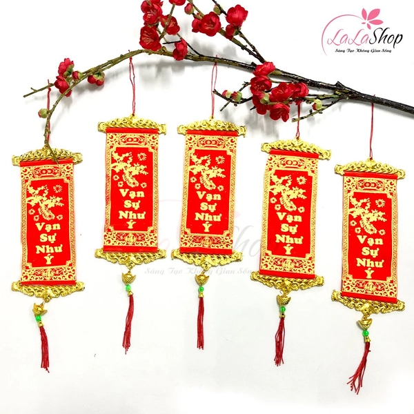 5 Liễn Treo Tết Vạn Sự Như Ý