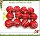 Combo 12 quả châu đỏ 6cm họa tiết trang trí cây thông noel