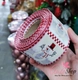 Cuộn ruy băng người tuyết trang trí noel
