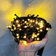 Dây Đèn Led 40m Cao Cấp Nháy Màu Vàng ấm