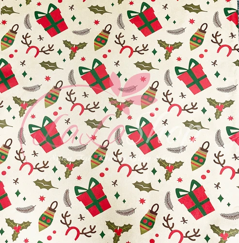 Giấy gói quà giáng sinh cao cấp mẫu 3