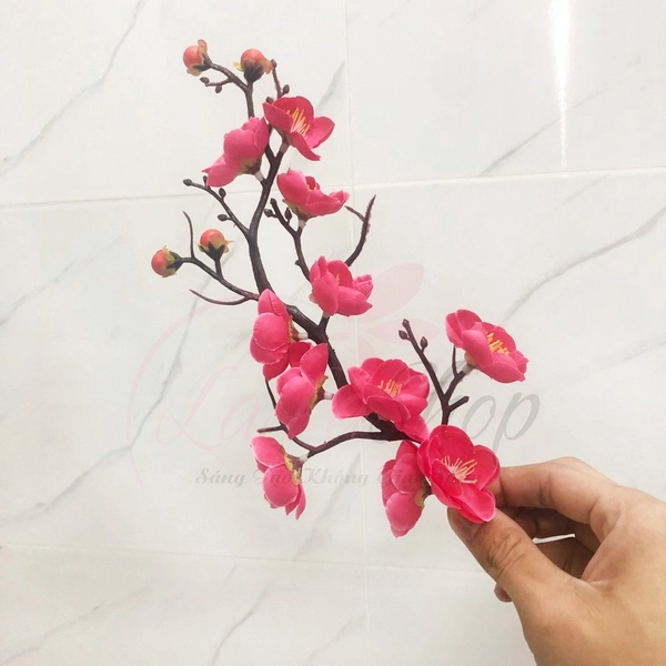 Cành đào giả trang trí tết giá rẻ