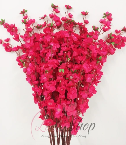 Cành đào giả trang trí tết mẫu 2