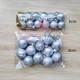 Combo 12 quả châu 3cm trang trí cây thông noel