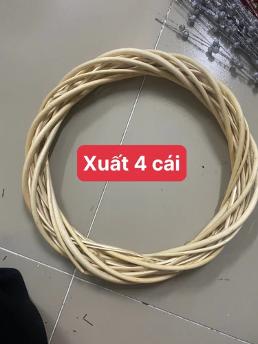 Vòng tre phụ kiện làm đồ trang trí