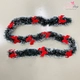 Dây chồn phủ tuyết 2m kèm nơ trang trí noel
