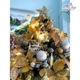 Cây thông noel 2m4 full phụ kiện màu vàng mẫu 22