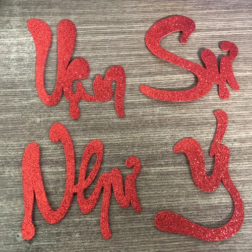 Chữ xốp vạn sự như ý trang trí tết