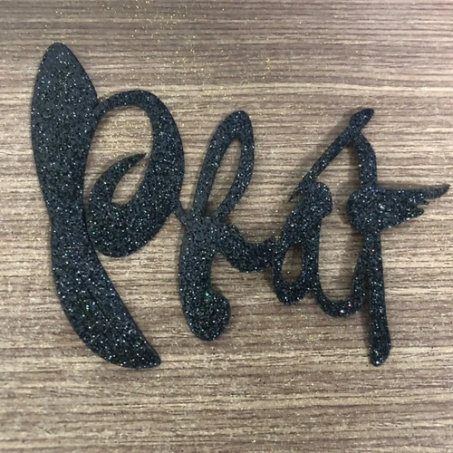 Chữ xốp Phát đen trang trí tết