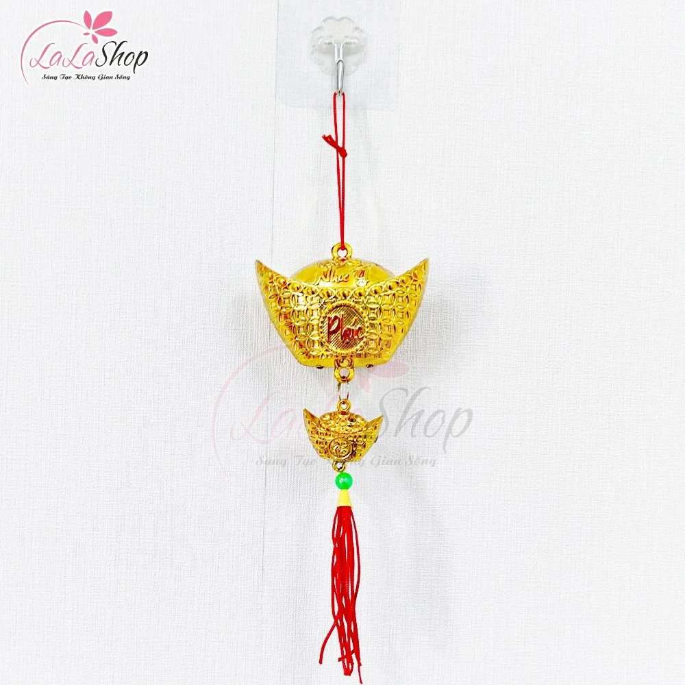 Combo 6 dây lộc treo thỏi vàng phúc lộc trang trí tết