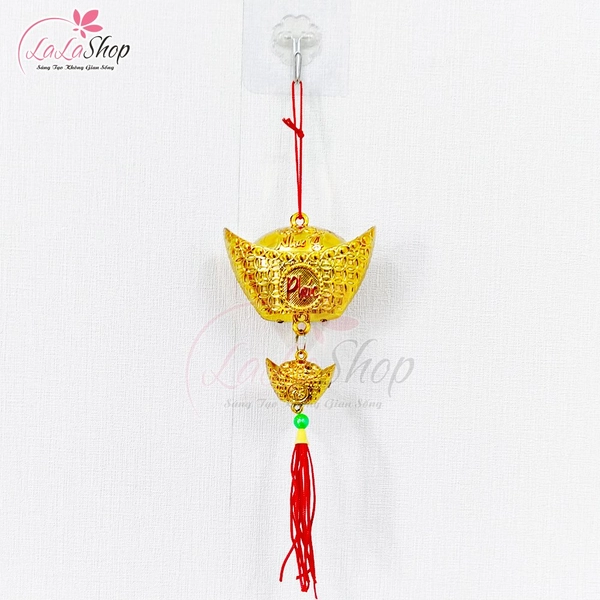 Combo 6 dây lộc treo thỏi vàng phúc lộc trang trí tết