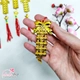 Combo 5 dây lộc treo nơ vàng trang trí tết