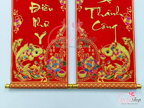 Bộ liễn câu đối mừng xuân sang-chúc tết đến