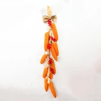 Dây 10 bắp ngô vàng trang trí Tết