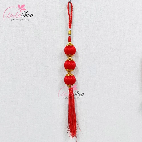 Dây lộc treo lồng đèn may mắn trang trí tết