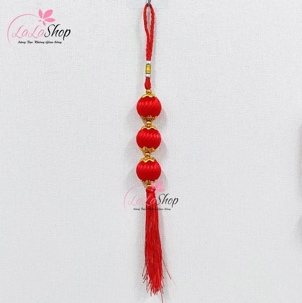 Dây lộc treo lồng đèn may mắn trang trí tết
