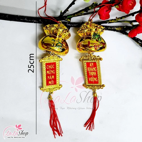 Combo 2 dây lộc treo tài lộc chúc mừng năm mới mẫu 2