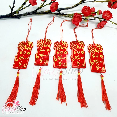 Combo 5 dây lộc treo vạn sự như ý trang trí tết