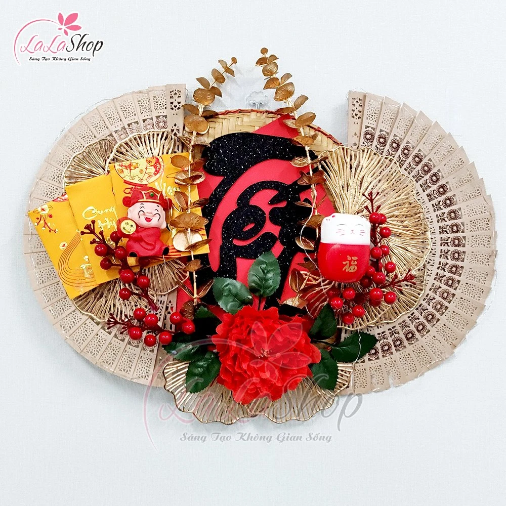 Mẹt Tết Trang Trí Nhà Cửa 50cm