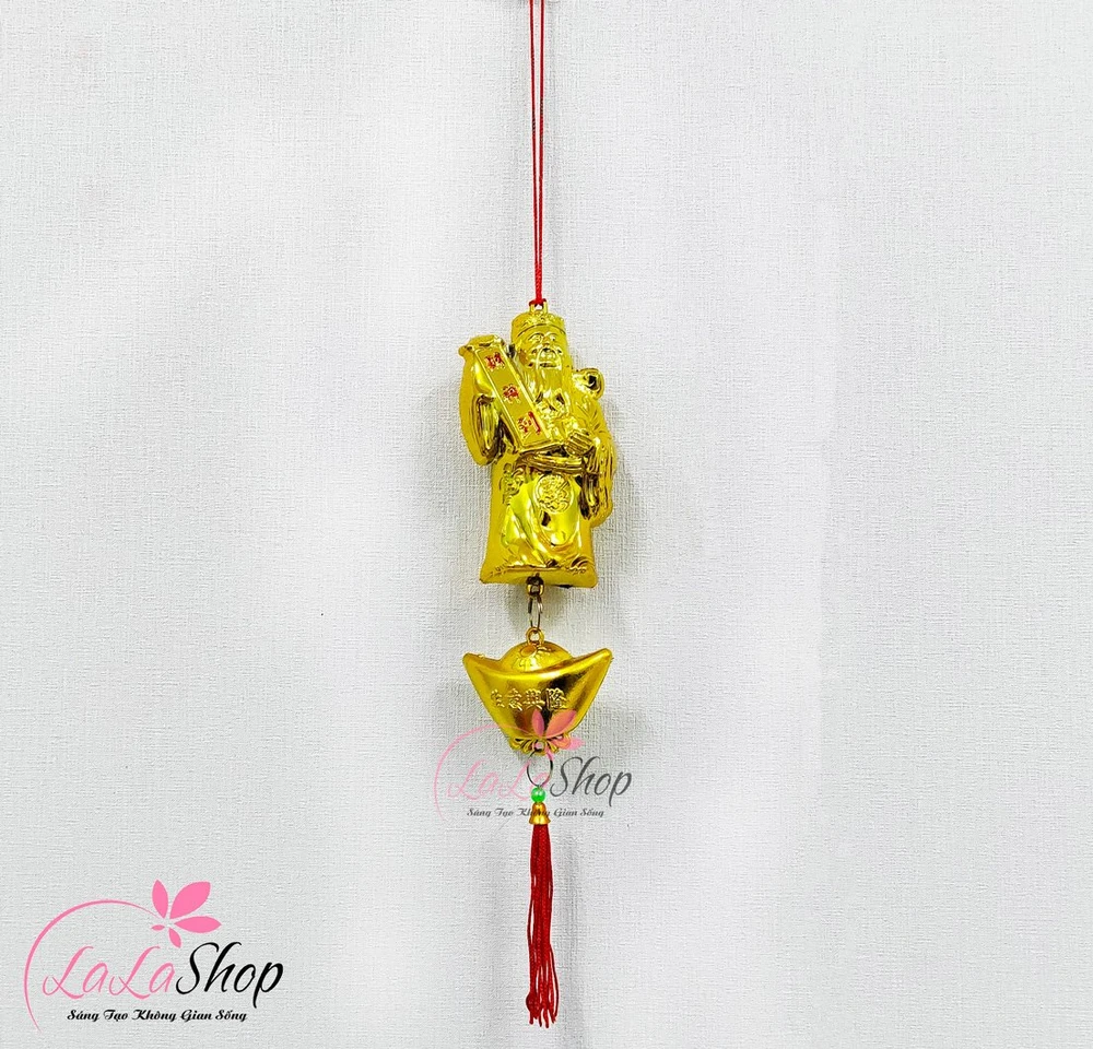 Dây lộc treo thần tài thỏi vàng tài lộc may mắn trang trí tết