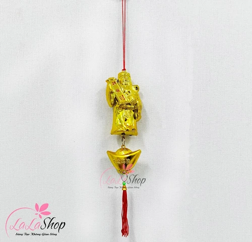 Dây lộc treo thần tài thỏi vàng tài lộc may mắn trang trí tết