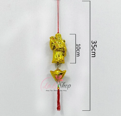 Dây lộc treo thần tài thỏi vàng tài lộc may mắn trang trí tết