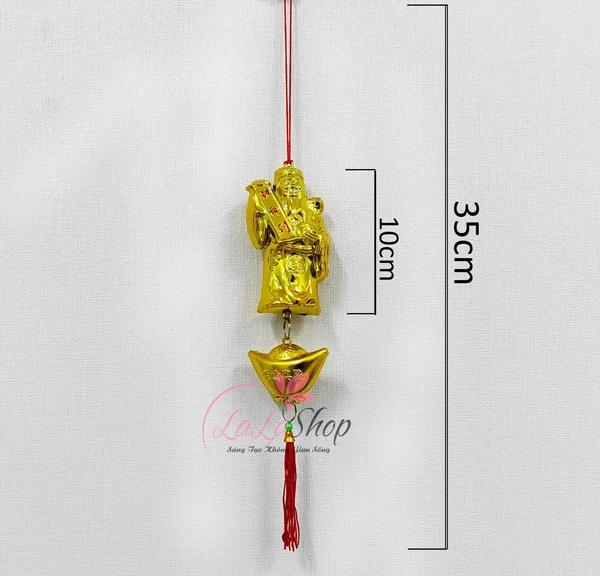 Dây lộc treo thần tài thỏi vàng tài lộc may mắn trang trí tết