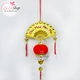 Liễn treo quạt lồng đèn thỏi vàng chúc mừng năm mới vạn sự như ý trang trí tết