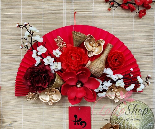 Mành Tre Trang Trí Tết An Khang Thịnh Vượng