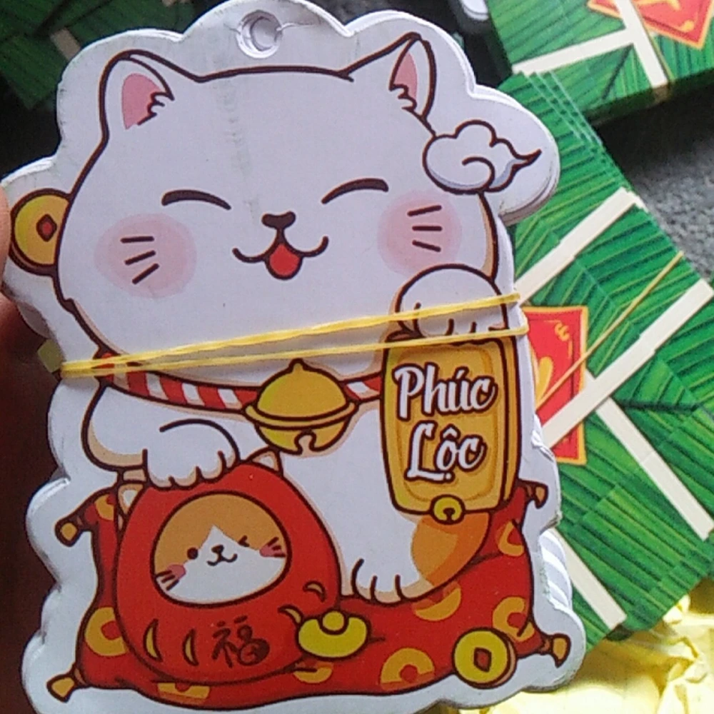 Lộc treo mèo thần tài