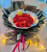 Bó 19 hoa kim tuyến ngọt ngào