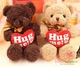Gấu Teddy ôm trái tim đỏ Hug Me