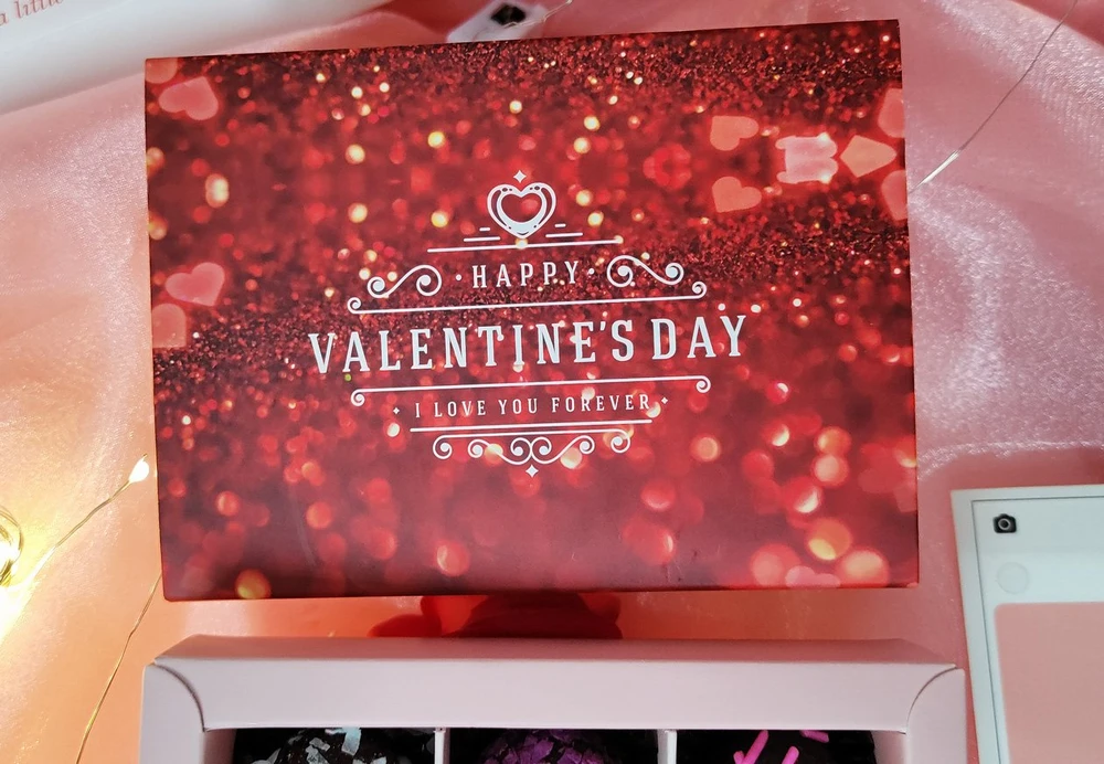 Hộp 6 viên socola Truffle ngọt ngào mẫu 2