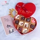 Hộp Socola 10 viên quà tặng Valentine ấm áp chữ anh yêu em mẫu 2